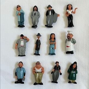 Homies Set of 12 plastic figures